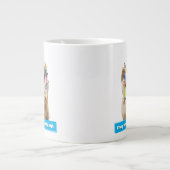 Cat Party Jumbo-Tasse (Vorderseite)