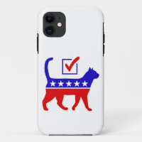 Cat Party Logo Feline Politics Grosses Party von M