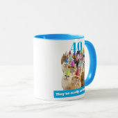 Cat Party Tasse (VorderseiteRechts)