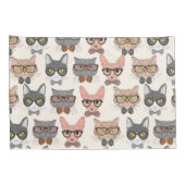 Cat Pattern Kissenbezug (Rückseite-Rechts)
