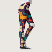 Cat Pattern Leggings (Rechts)