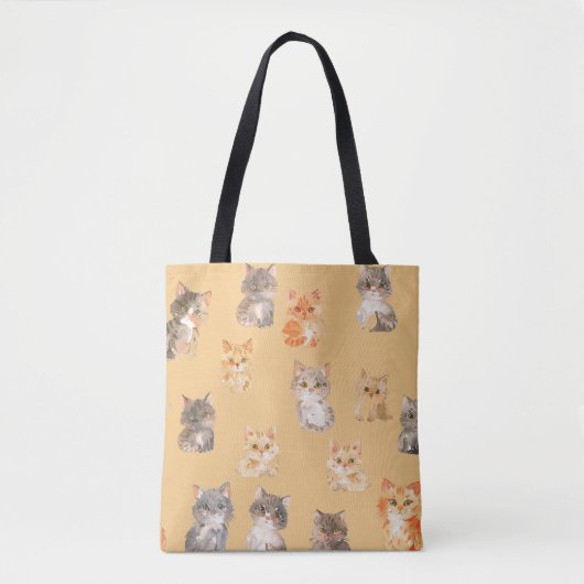 Cat Pattern Tasche (Vorderseite)
