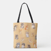 Cat Pattern Tasche (Rückseite)