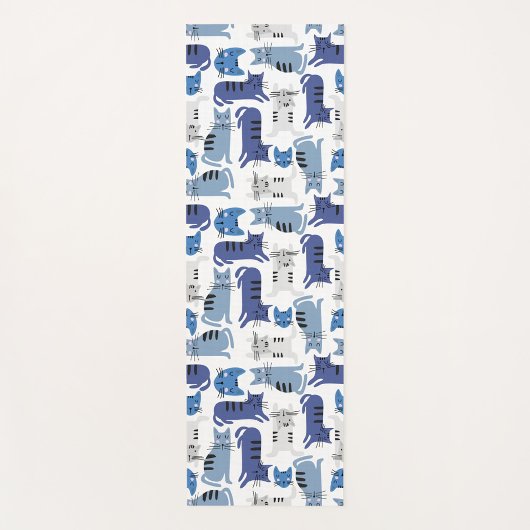 Cat Pattern Yogamatte
