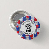 Cat Paw für Harris/Walz Design Button (Vorne & Hinten)