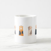 Cat Paw Kaffeetasse (Mittel)