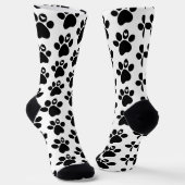 Cat Paw Muster Socken (Gewinkelt)
