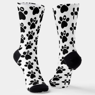 Cat Paw Muster Socken
