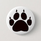 Cat Paw Print Button (Vorderseite)