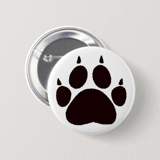 Cat Paw Print Button (Vorne & Hinten)