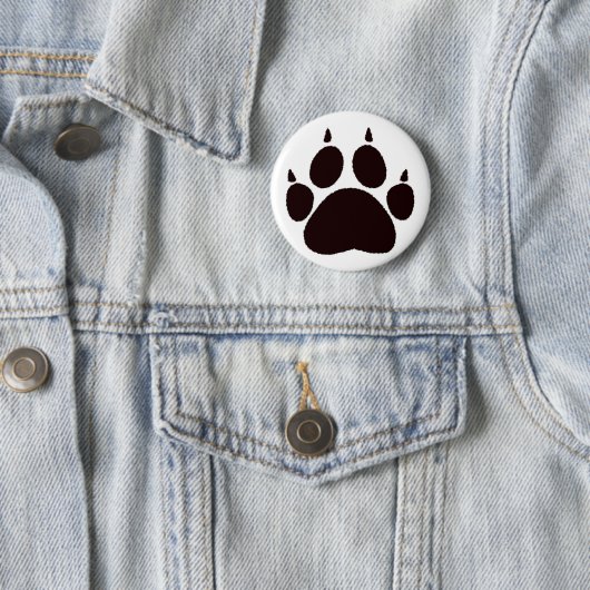 Cat Paw Print Button (Beispiel)