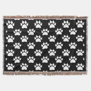 Cat Paw Print Pattern Decke
