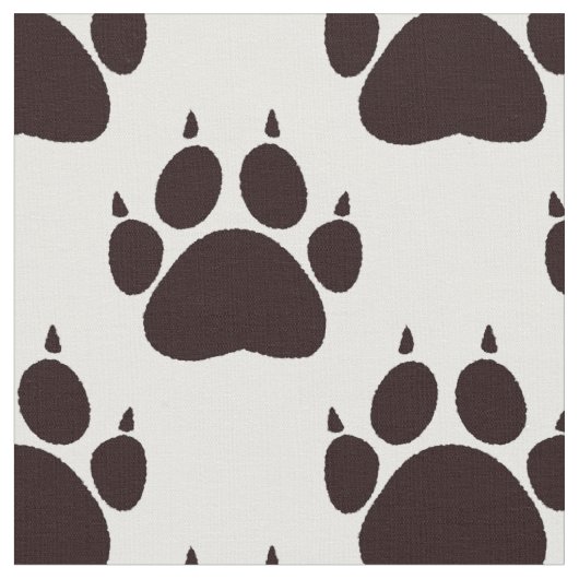 Cat Paw Print Stoff (Nahaufnahme)