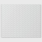 Cat Paw Print Wrapping Paper Geschenkpapier (Flach)