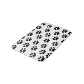 Cat Paw Prints Bath Mat Badematte (Schrägansicht)