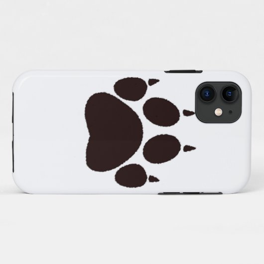Cat Paw Prints Case-Mate iPhone Hülle (Rückseite (Horizontal))