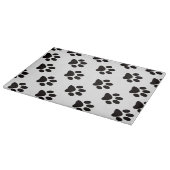 Cat Paw Prints Cutting Board Schneidebrett (Ecke)