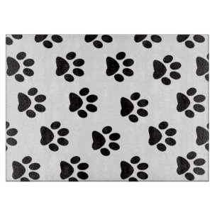 Cat Paw Prints Cutting Board Schneidebrett