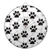 Cat Paw Prints Dart Board Dartscheibe (vorne)