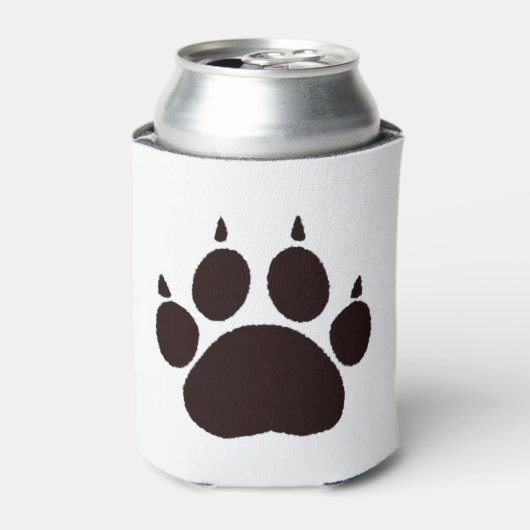 Cat Paw Prints Dosenkühler (Kanne Vorderseite)
