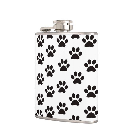 Cat Paw Prints Flask Flachmann (Links)