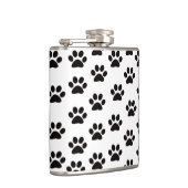 Cat Paw Prints Flask Flachmann (Rechts)