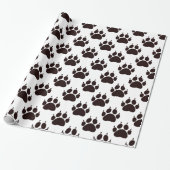 Cat Paw Prints Geschenkpapier (Ungerollt)