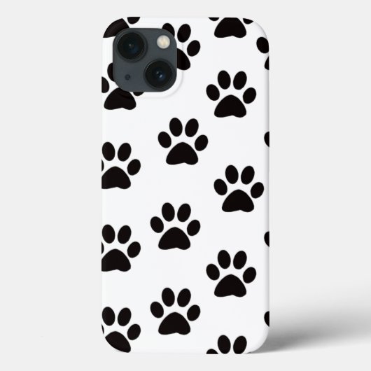 Cat Paw Prints iPad Case (Rückseite)