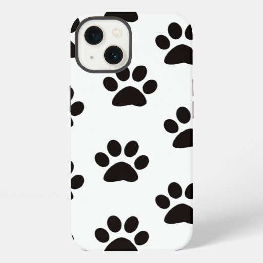 Cat Paw Prints iPad Case iPhone Hülle (Rückseite)