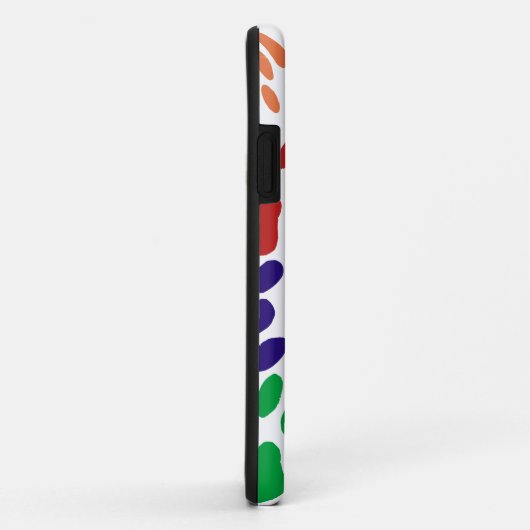 Cat Paw Prints iPhone Case (Hinten/Rechts)