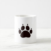 Cat Paw Prints Kaffeetasse (Mittel)