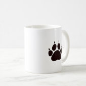 Cat Paw Prints Kaffeetasse (VorderseiteRechts)