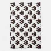 Cat Paw Prints Küchentuch (Vertikal)