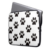 Cat Paw Prints Laptop Sleeve (Vorderseite Links)