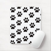 Cat Paw Prints Mouse Pad Mousepad (Mit Mouse)