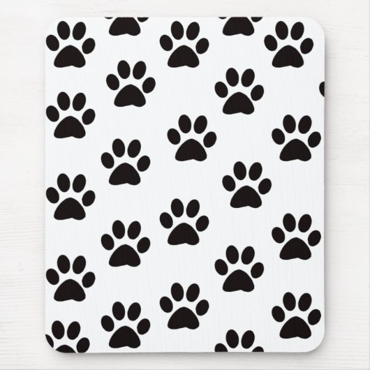 Cat Paw Prints Mouse Pad Mousepad (Vorne)