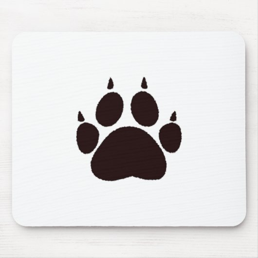 Cat Paw Prints Mousepad (Vorne)