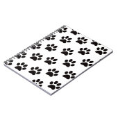 Cat Paw Prints Notebook Notizblock (Linke Seite)