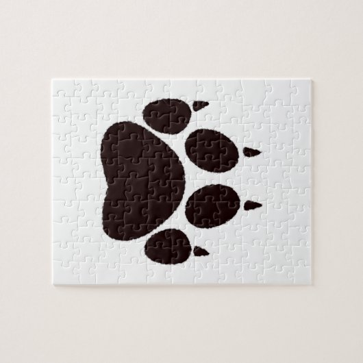 Cat Paw Prints Puzzle (Horizontal)