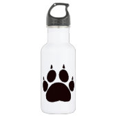 Cat Paw Prints Trinkflasche (Vorderseite)