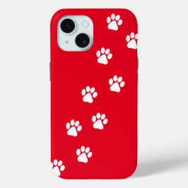 Cat Paw Trace Muster anpassbar Case-Mate iPhone Hülle