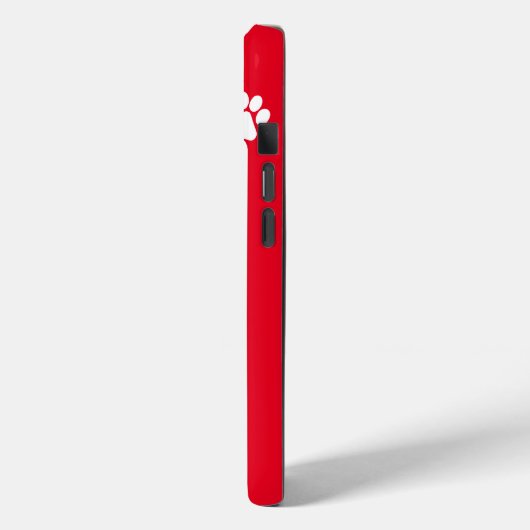 Cat Paw Trace Muster anpassbar Case-Mate iPhone Hülle (Rückseite / Links)