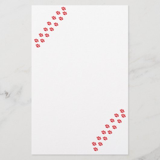 Cat Paws Briefpapier (Vorderseite)