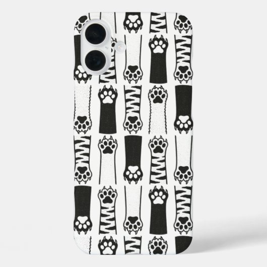 Cat Paws Case-Mate iPhone Hülle (Rückseite)
