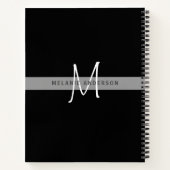 CAT-Paws für Monogramm für Notebooks mit Thread-Jo Notizblock (Rückseite)