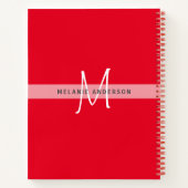 CAT-Paws für Monogramm für Notebooks mit Thread-Jo Notizblock (Rückseite)