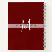 CAT-Paws für Monogramm für Notebooks mit Thread-Jo Notizblock (Rückseite)