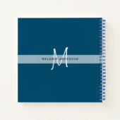 CAT-Paws für Monogramm für Notebooks mit Thread-Jo Notizblock (Rückseite)