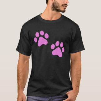 Cat Paws  Girl Woman Cat T-Shirt