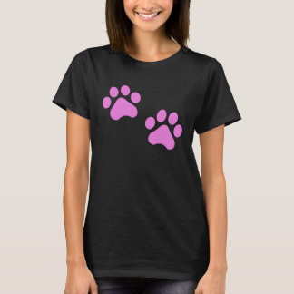 Cat Paws  Girl Woman Cat T-Shirt